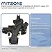 MITZONE Engine Coolant Thermostat Kit Compatible with 2003-2010 Jaguar XK8 XJ8 XJR Vanden Plas S-Type XKR XK XF 4.2L V8 Replace AJ810214