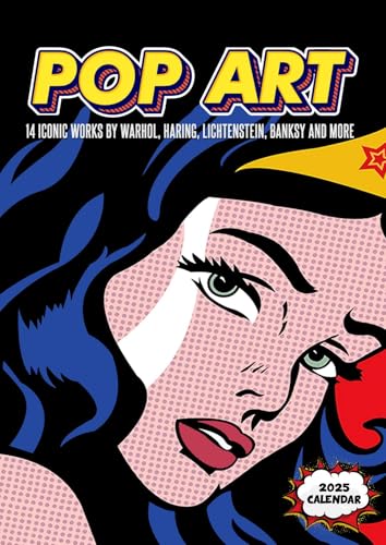 Image of Tallenge - Pop Art - 2025Wall Calendar - 12 x 17 Inches (Paper, Wall Calendar)