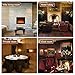 BestMassage Electric Fireplace Heater,35