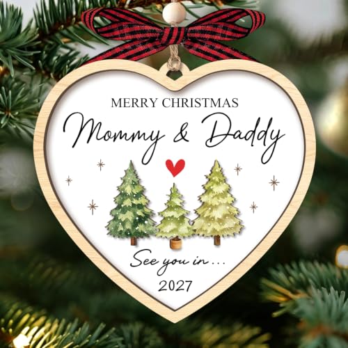 Image of Gifts for Expecting Parents,Gifts for Pregnant Women Christmas Ornament