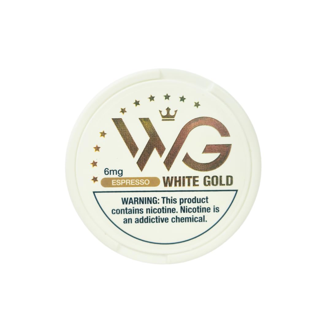 WG WHITE GOLD ESPRESSO NICOTINE POUCH 6MG