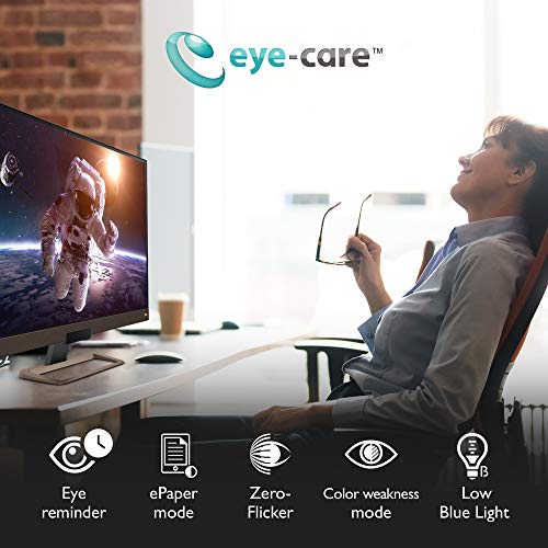 Benq Mobiuz Ex2780Q Gaming Monitor 27" Qhd 1440P W/ Remote 144Hz | Ips | Hdri | 95% Dci-P3 | Freesync | Black Equalizer | Eye-Care | Height/Tilt Adjustable Stand | 5W Speakers W/ 5W Subwoofer | Usb-C #TOP6