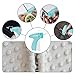 Stitch Gun for Clothing, Modo Home Fine Stitch Gun Kit, 1 Stitch Quick Clothing Fixer with 6 Micro Needles and 5000 Micro Fasteners(2500 Black & 2500 White), Sewing Gun Blue