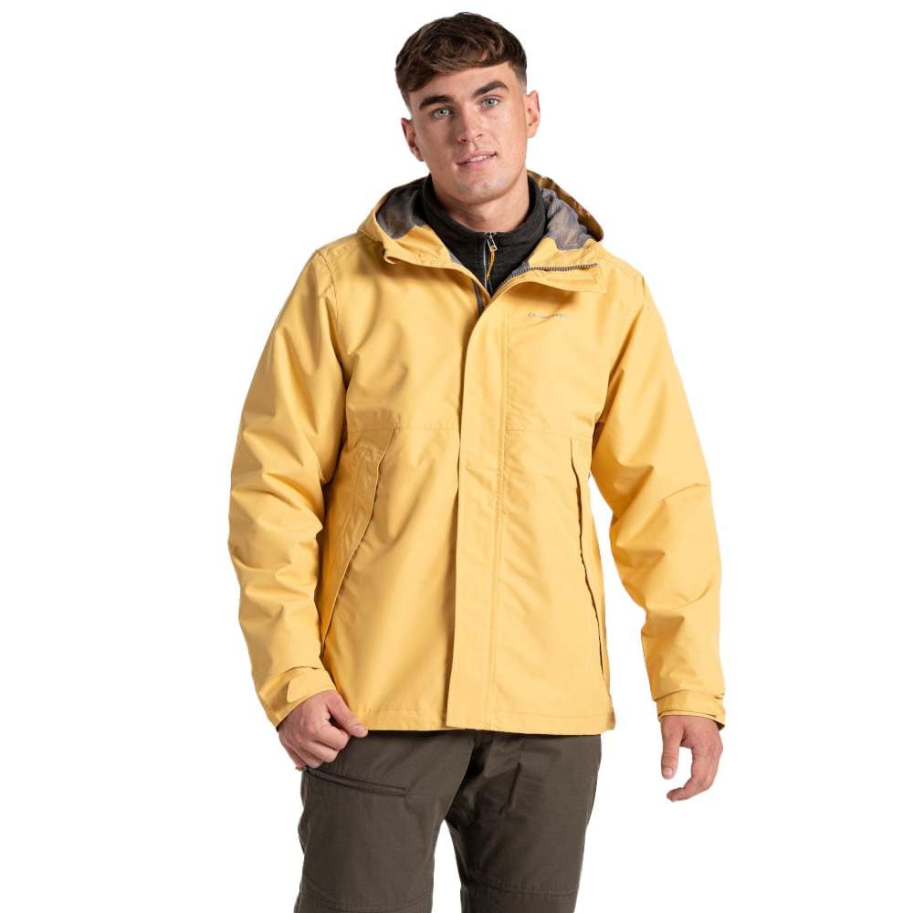Craghoppers Men's Indian Yellow Ossus Jacket, Uk Large