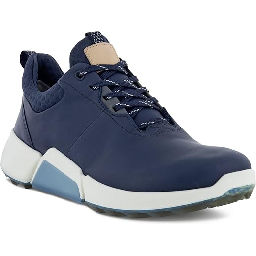 ECCO Women's White Waterproof Biom® H4 Golf Shoes