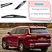 Rear Wiper Blade for Jeep Grand Cherokee L 2021-2025 2024 2023 2022 | Exact Fit Altitude Laredo Overland Summit Limited Models | OEM Replacement Rear Back Windshield Wiper Blade