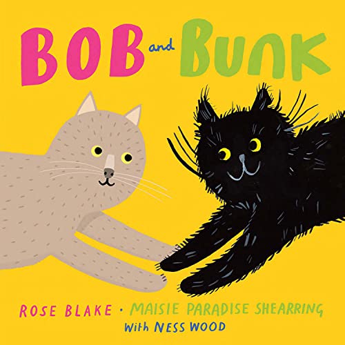 Bob and Bunk: A charming new children’s illustrated picture book about two very different cats