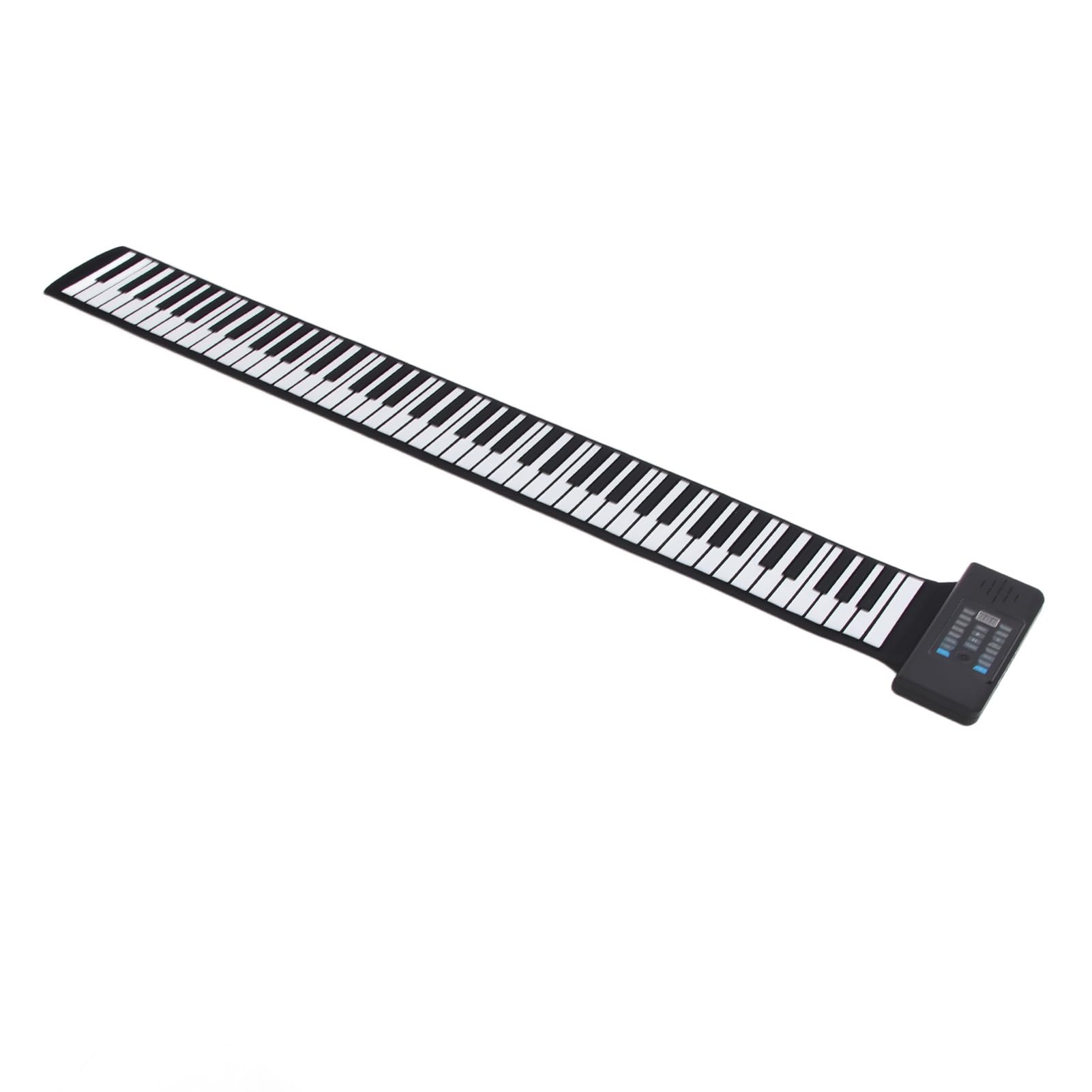 Generic Pianoforte con Tastiera Estraibile, 88 Tasti, Pianoforte a Mano, Tastiera Portatile con Funzione MIDI per L'insegnamento della Musica