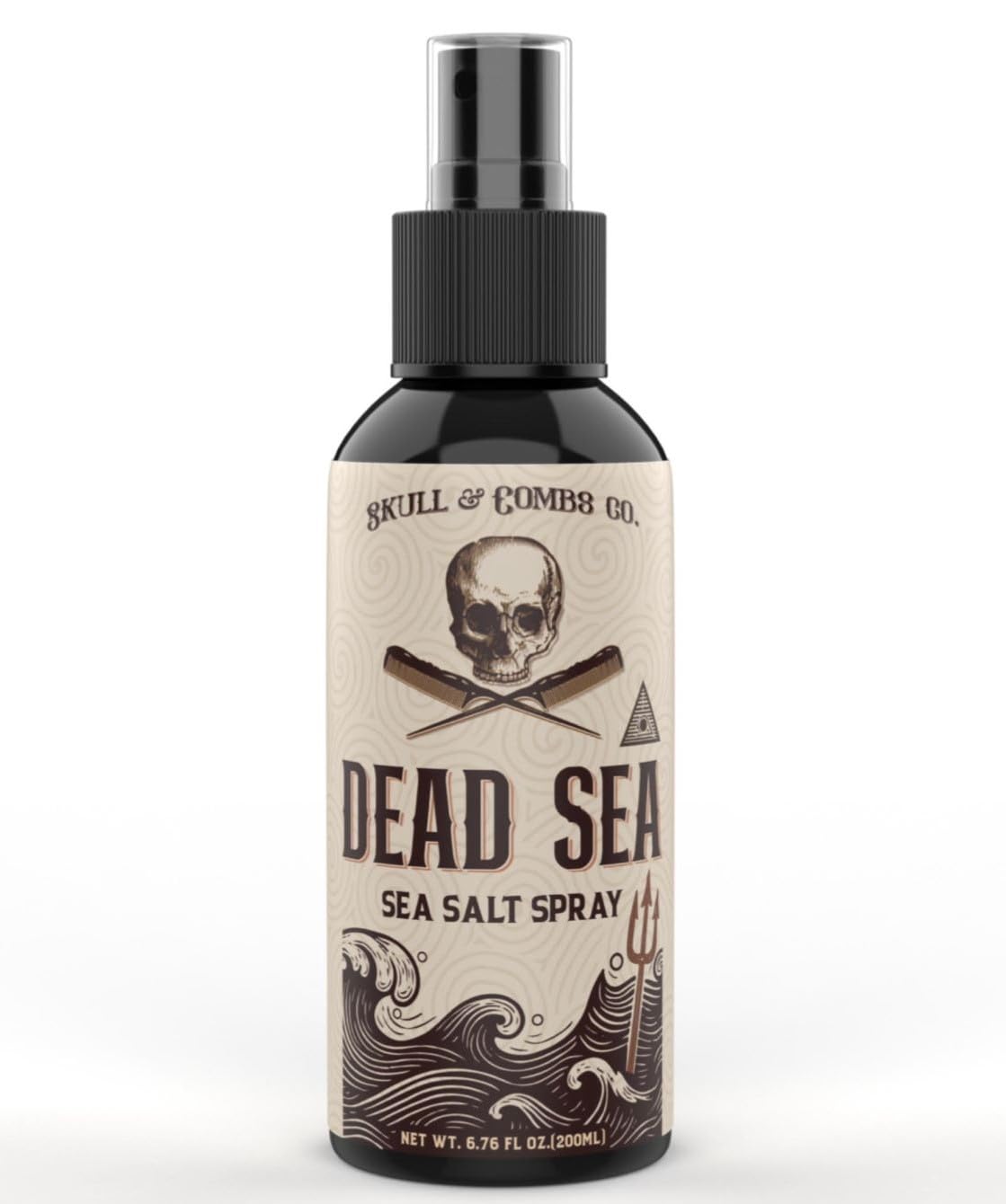 Skull Combs Co Dead Sea Sea Salt Spray Texturizing Pump Spray for all Genders Max Volume Matte Finish