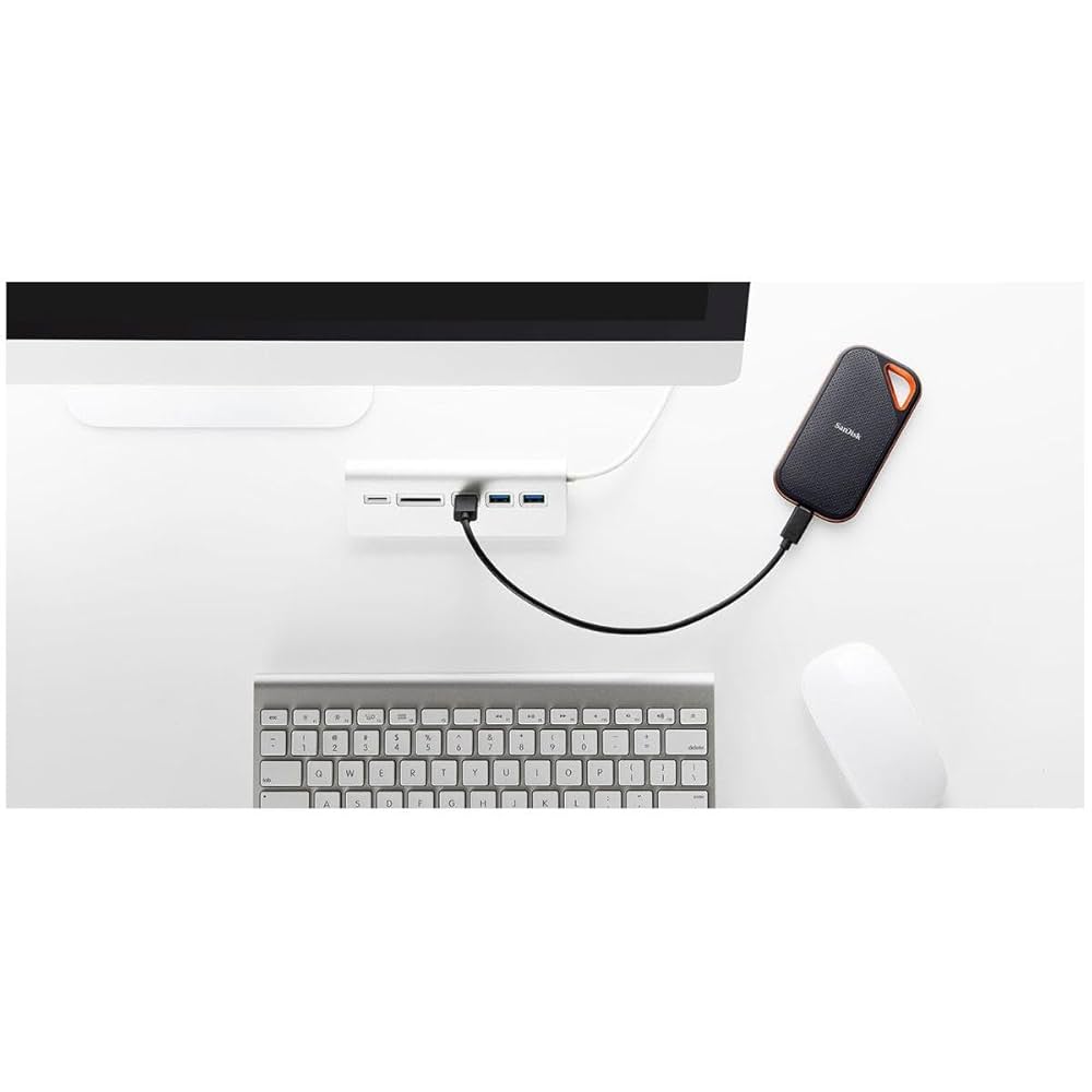 外付けハードディスク・ドライブ SanDisk Extreme Portable SSD 550MB/s Amazon | SanDisk Extreme Portable 2TB USB 3.2 Gen 2 Type-C