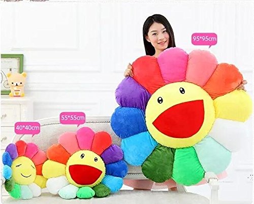 ZiDeTang Girls Floor Pillow Bed as Reading Nook Cushion Decorative and Soft Gifts to Make her Smile (Small 15