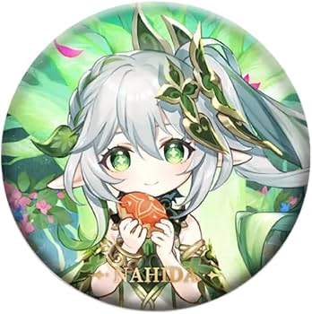 Amazon.co.jp: 原神シリーズ キャラクター缶バッジ Genshin ナヒーダ