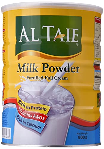 حليب مجفف مسحوق من الطائي، سادة، في كيس سعة 900 جم