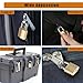 6Pack Small Locks with Same Keys, 0.98Inch (25mm) Wide Lock Body Solid Brass Padlocks Keyed Alike, Mini Padlocks for Suitcases/Luggage/Backpacks/Tool Box/Diary Books/School lockers etc.