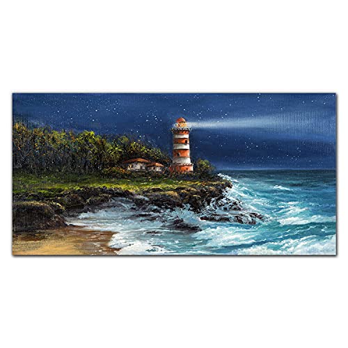 Impression sur verre 100x50cm Coloray pour salon lumineux ambiance mer