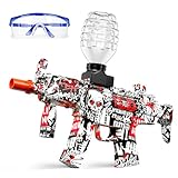 Anstoy Gel Ball Blaster Red – Automatic Orby Gel Gun with High Power Shooting, Ideal for Outdoor Battles, Team Games & Christmas, Birthdays Gifts for Ages 14+