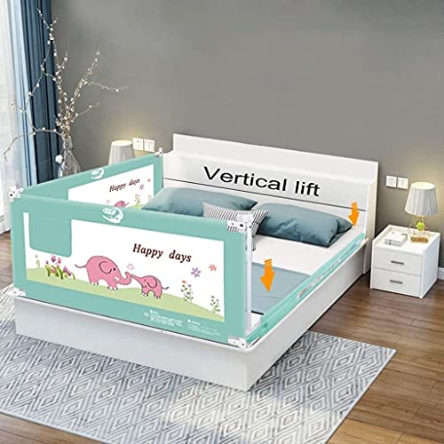 Barrière de lit bébé incassable à levage vertical rétractable pour enfant