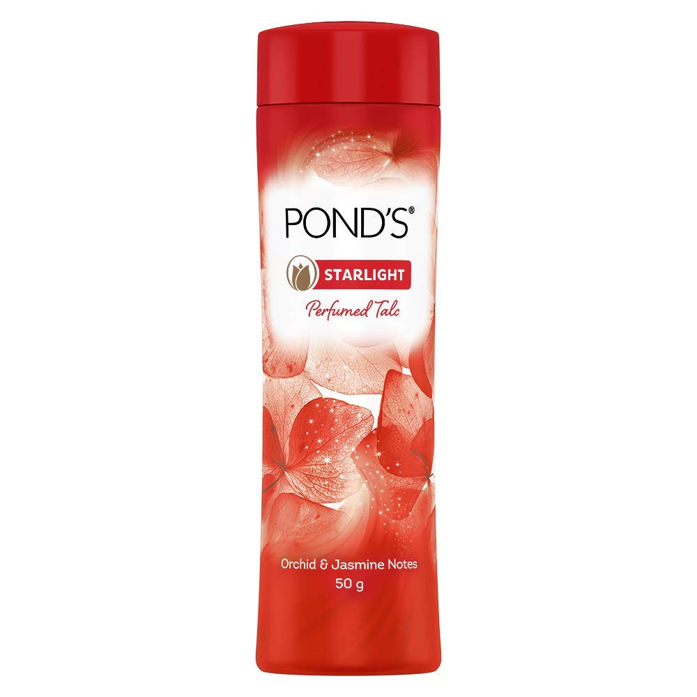 Pond's Starlight Parfümiert Talk Pulver Mit Orchidee Und Jasmin Notizzettel 50g - Bild 1 von 8