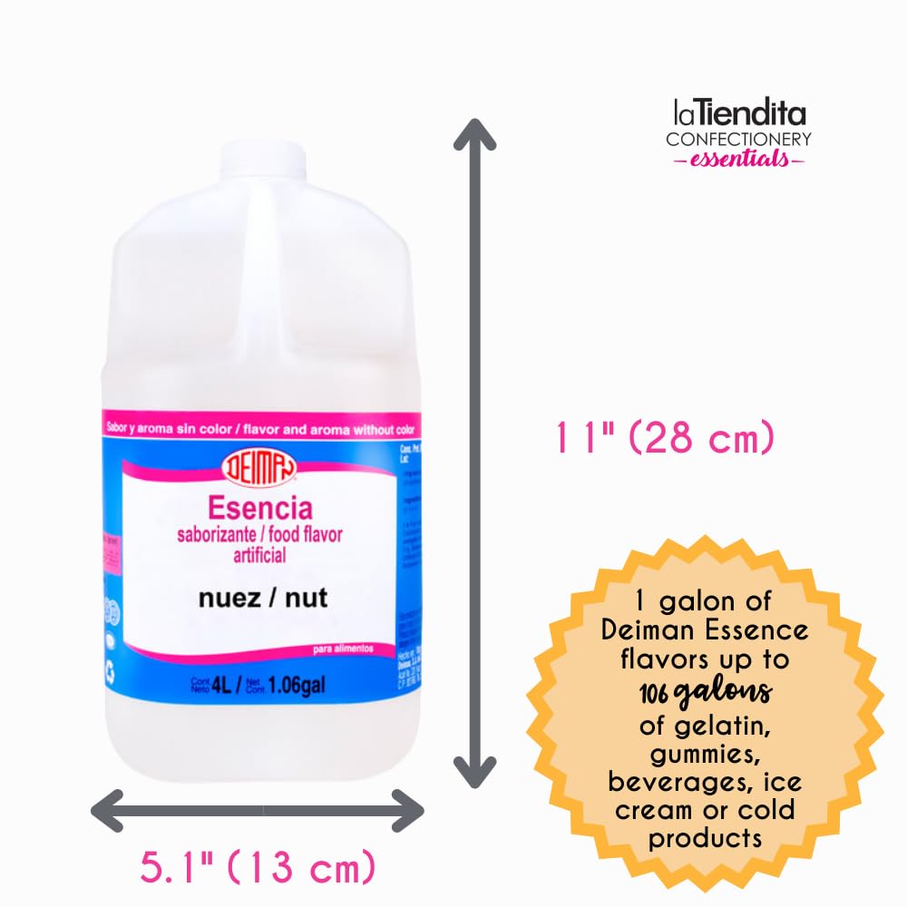 Deiman Artificial Food Flavoring Nut Essence (1 Gallon)