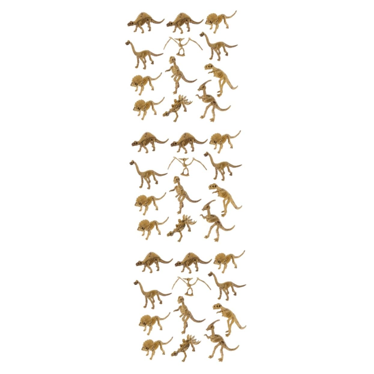 Abaodam 36 Pz scheletro di dinosauro di simulazione giocattolo dinosauro per bambini giocattoli fossili di scheletro fossile di giocattoli per bambini