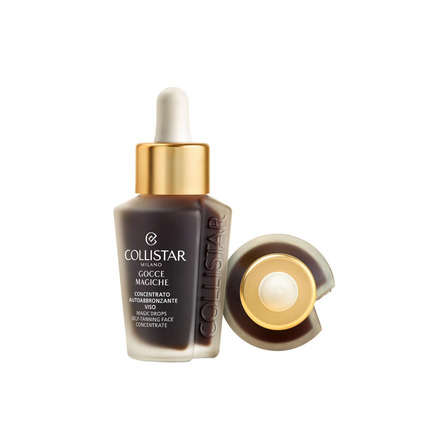 Collistar Gocce Magiche Viso, Geschenkidee, Schneller & Natürlicher Selbstbräuner, Goldener Effekt in 1 Stunde, Feuchtigkeit & Anti-Aging, Ohne Flecken, Für alle Hauttöne
