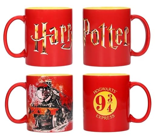 SD TOYS - Set 2 tazas Logo Harry Potter Hogwarts Express, Tazas de cerámica | Ya disponible en tu tienda friki favorita! En mundofriki.es! SD TOYS - Set 2 tazas Logo Harry Potter Hogwarts Express, Tazas de cerámica | Ya disponible en tu tienda friki favorita! En mundofriki.es!