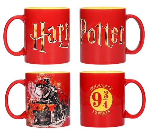 SD TOYS - Set 2 tazas Logo Harry Potter Hogwarts Express, Tazas
