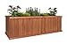 Greenstone 100079 Churchill Cedar Planter Box, Large, Heartwood