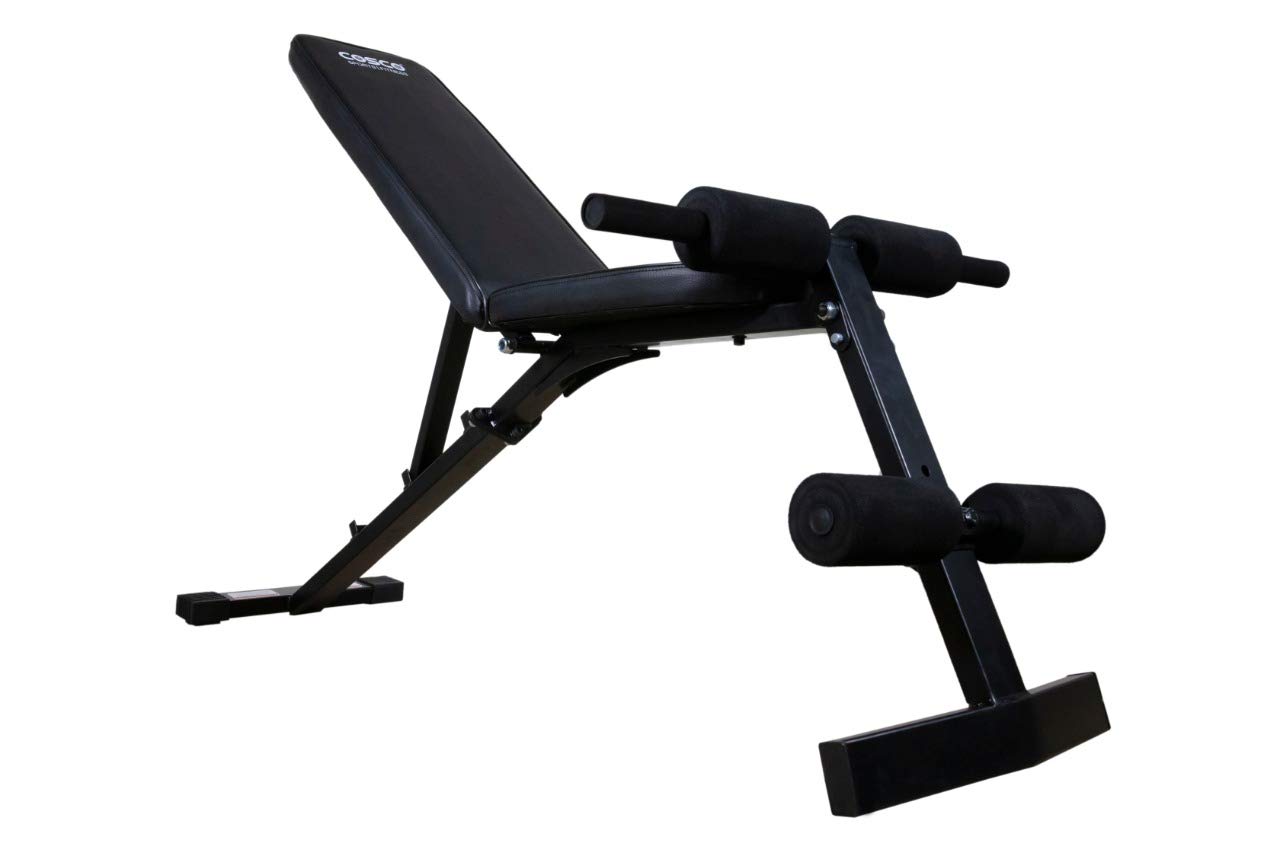 COSCO FITNESS CEB-100i Foam, Iron Adjustable 4 Positions Multifunctional Bench -Incline / Decline / Flat (Black) Max weight: 200 kg (B08JKK2KH6) Amazon Price History, Amazon Price Tracker