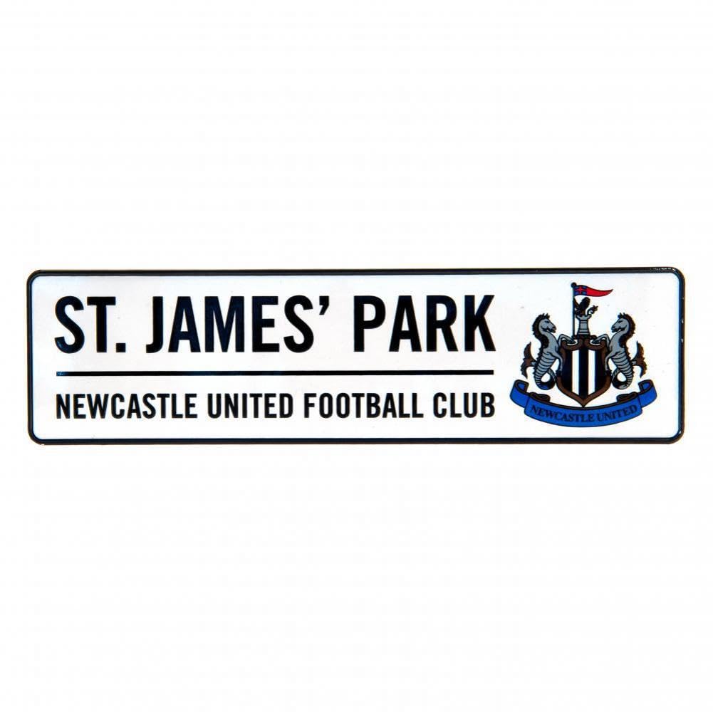 Newcastle United FC Window Street Sign