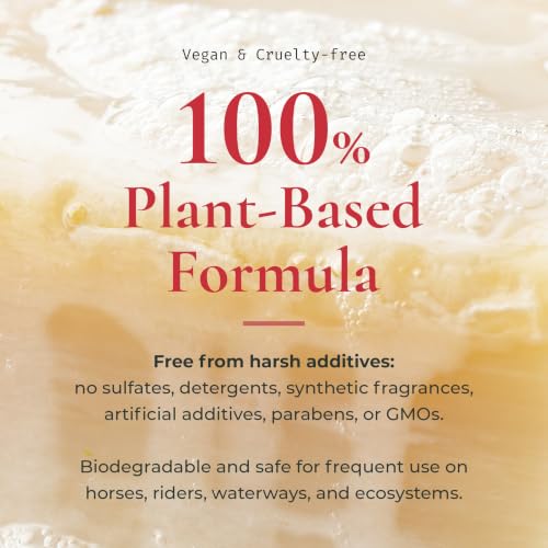 Image of J.R.LIGGETT'S Horse Shampoo Bar, Natural Mane and Tail Cleanser Bar, Hypoallergenic Equine Formula Gently Deep Cleans and Relieves Dry, Sensitive and Itchy Skin, Detergent-Free, 3.5 oz