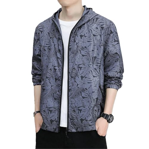 Veste de travail homme à capuche veste gris foncé taille M