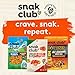 Snak Club Toffee Peanuts, Candied Peanuts with Praline Coat and Sweet Cream, Gluten-Free and Kosher Snack, 17 oz Resealable Bag