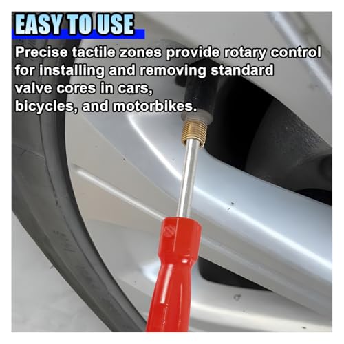 Image of 5PCS Valve Core Removal Tool, Single Head Schrader Valve Stem Core Remover, Motorcycle & Truck Tire Repair Install Tool (Single Head)