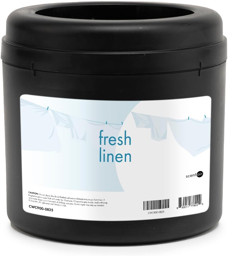 Whisper Home Monthly Plug-in Refill, Fragrance Cartridge for Home and Office, Fresh Linen