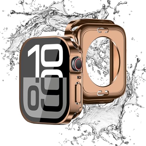 TALENANA for Apple WatchP[Xy2 in 1h݌vz46/42mm AbvEHb`یP[X KXtB ̌^ Series 11/10 3DpGbWfUC PCf ^b`x Sʕی Ռz AbvEH