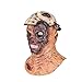 CAFELE Jason Mask Double Zombie Mask Scary Hockey Masks for Adults Halloween Cosplay Costume Props (Double Layer)
