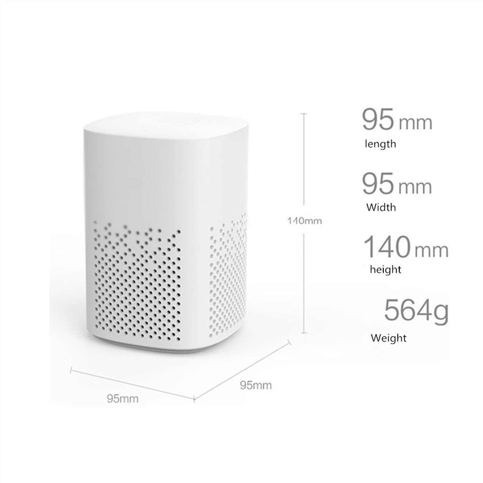 Przenośny głośnik Bluetooth Niebieski głośnik Bluetooth Graj w WiFi Voice Stereo Odtwarzacz muzyki Głośnik Bluetooth do domowego biura Głośnik bezprzewodowy (adapter: adapter UK)