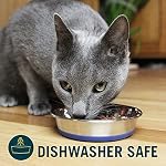 Our Pets DuraPet Stainless Steel Non-Slip (Cat Food Bowl or Water Bowl) (Holds up to 1 Cup of Wet or Dry Food) Easy to Clean - Image 6