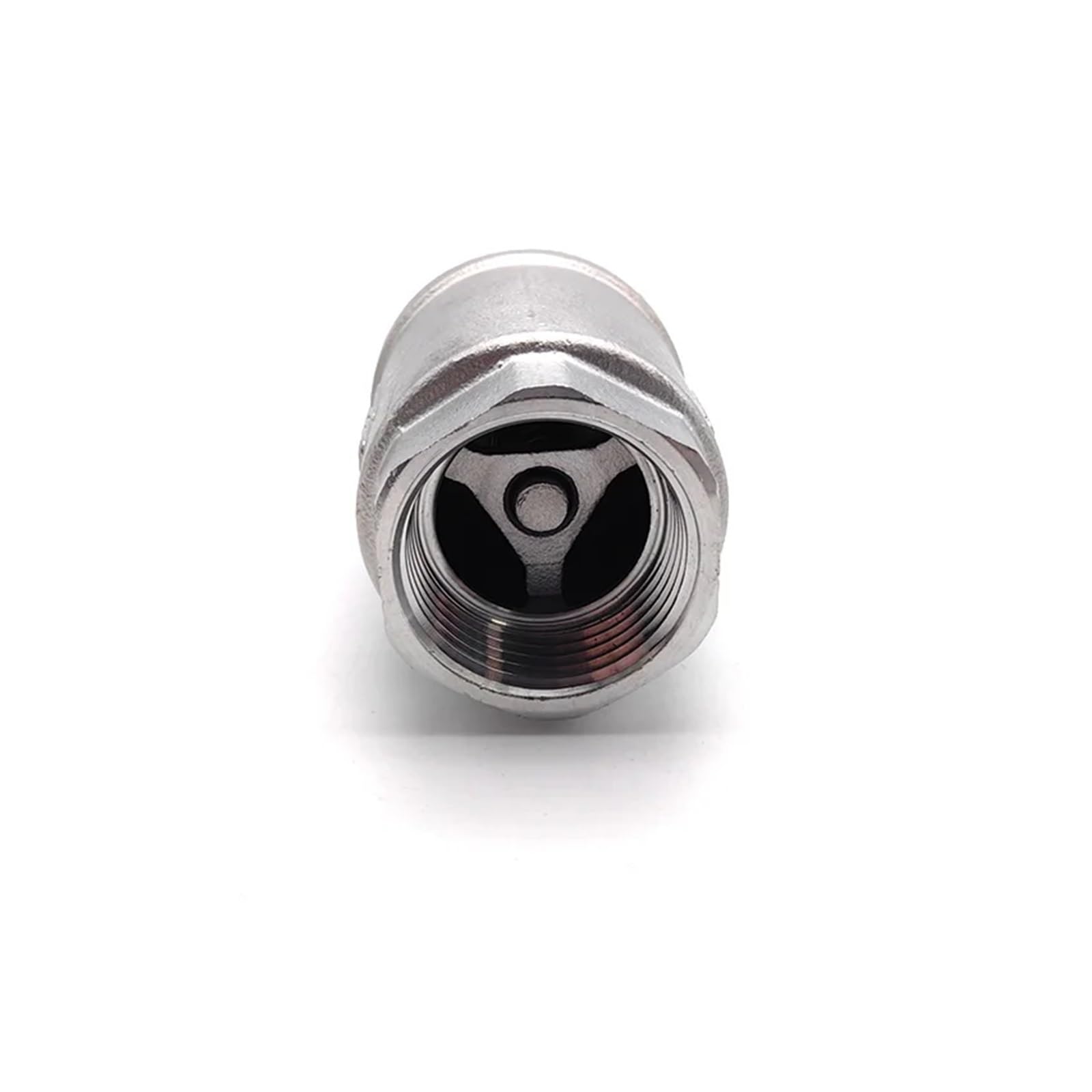 Válvula de retención vertical unidireccional de rosca interna de acero inoxidable BSP 304 de 1 pulgada
