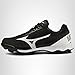 Mizuno Women's Wave Finch Lightrevo Softball Shoe, Black-White, 10.5