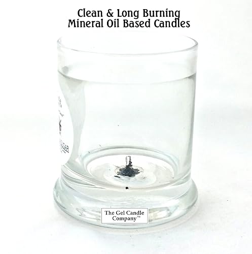 Miniatura 6 de Lily of The Valley Scented Mineral Oil Based Up to 120 Hour 8 Oz Deco Jar Burns Clean and Even by The Gel Candle Company