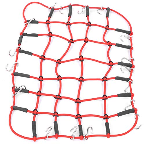 Weikeya Rc Chenille Bagage Rapporter, Caoutchouc Bagage Étagère Service La Vie Bagage Transporteur Rapporter pour 1/8 1/dix Rc Chenille