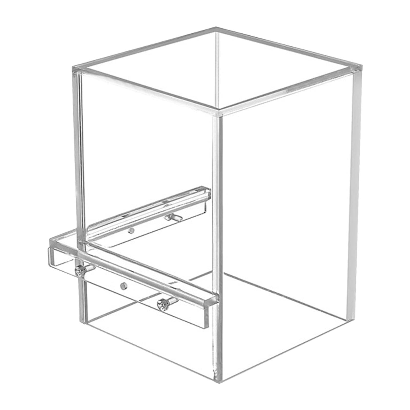 Mini Aquarium Aquarium à Pression Négative Aquarium de Bureau Inversé Boîte Créative D'Élevage de Poissons Accessoire Décoratif en Acrylique A