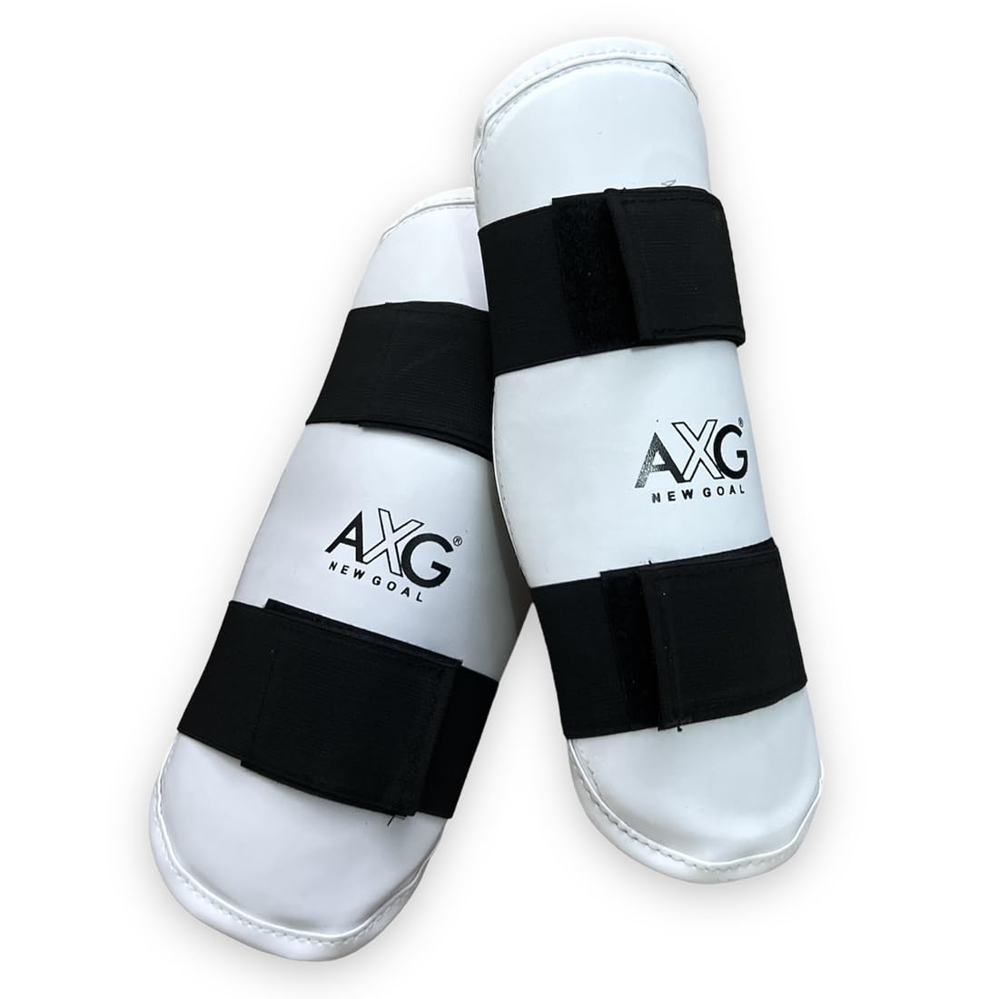 AXG Taekwondo Karate Arm Guard for Age 15yrs+ (1 Pair) Large MMA Arm Guard (White)-picture-15