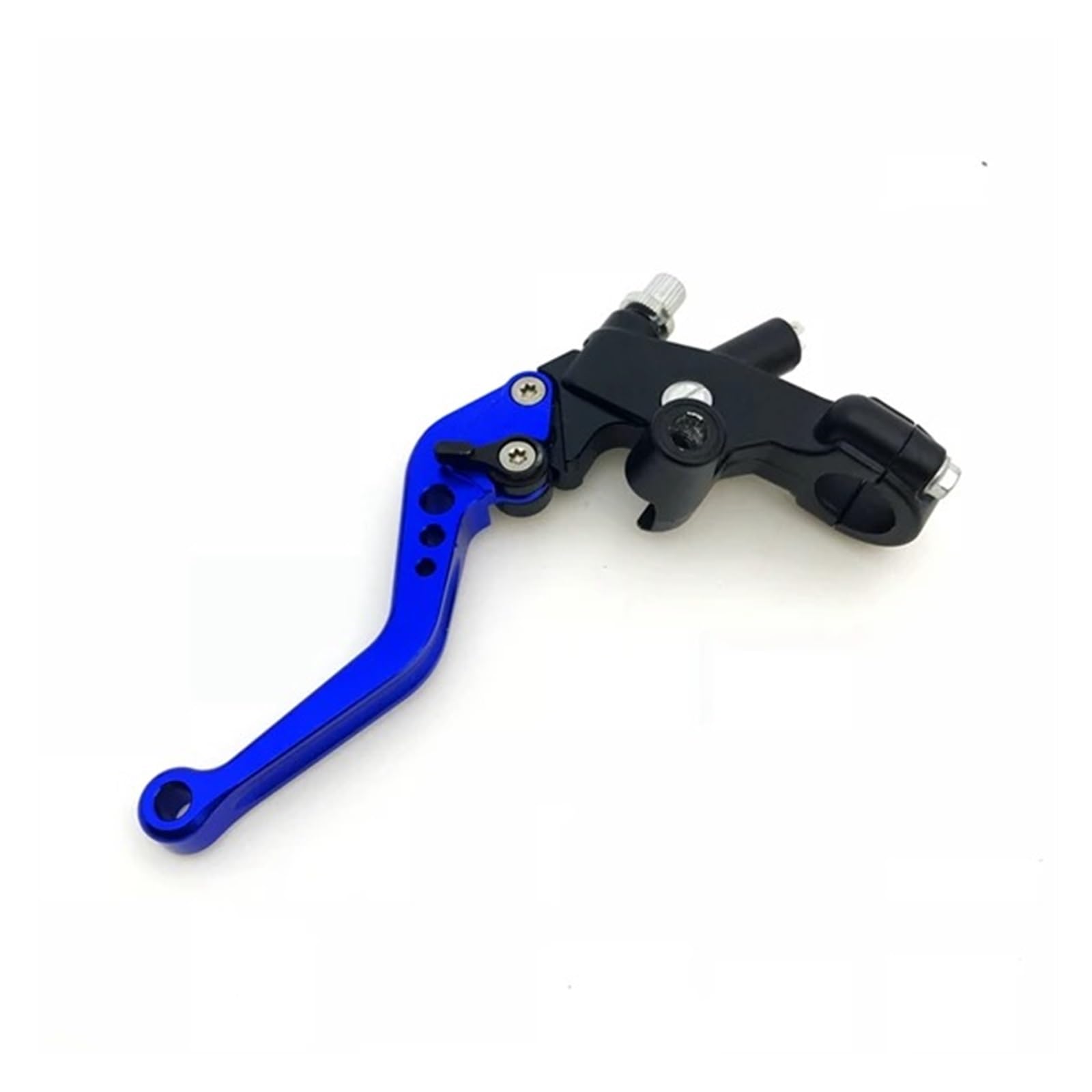 Jwqebns Blue Motorcycle Brake Clutch Levers For Msx125 For Nanja250 For Suzuki For Kawasaki For Triumph Universal 8 Colors 22Mm 7/8" Handlebar Cable Clutch Lever Line(Blue)
