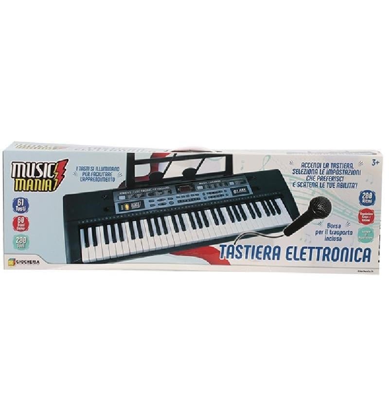 GIOCHERIA Music Mania Tastiera Elettronica 61 Tasti