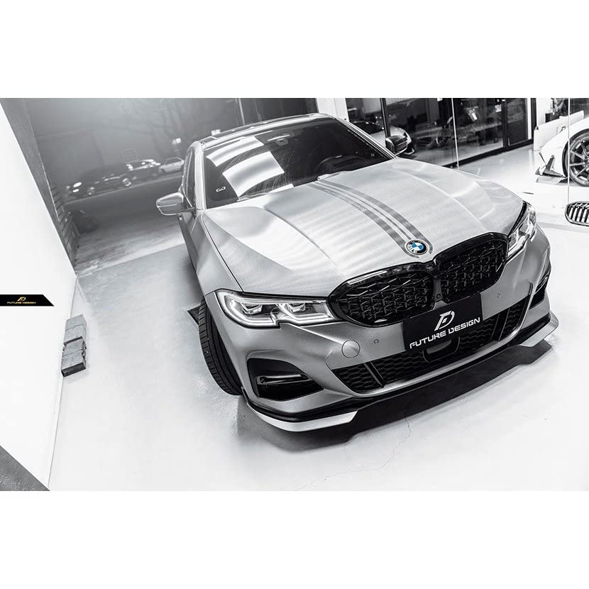 Amazon | BMW 3シリーズ G20 G21 フロント用艶ありブラック