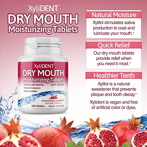 Nature's Stance XyliDENT Xylitol Tablets for Dry Mouth Relief