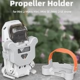 QSKLI Mini 2 /Mini SE Pro Propellerschutz, Propeller Guard Schutz Fixierer, für DJI MINI 2 Paddle Harness MINI SE Paddlehalter Schutzsockel Tie Down Zubehör